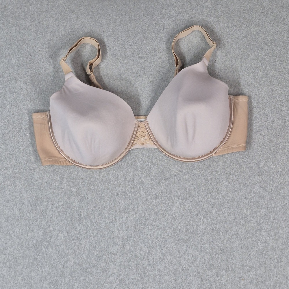 Vanity Fair Women Bra 40D Beige 76528 Full Figure Underwired Lace Underwire - Picture 1 of 8